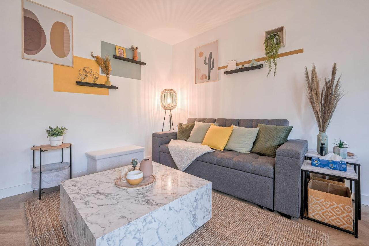 Emma - F3 Apartment With A Garden 蒙泰夫兰 外观 照片